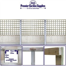 6ft x 4ft Wooden Square Top