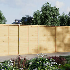 Privacy Wooden Fencing Garden
