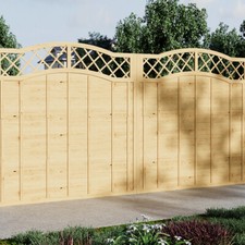 Privacy Wooden Fencing Garden