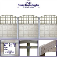 6ft x 2ft Wooden Arch Top