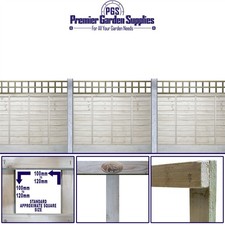 6ft x 1ft Wooden Square Top